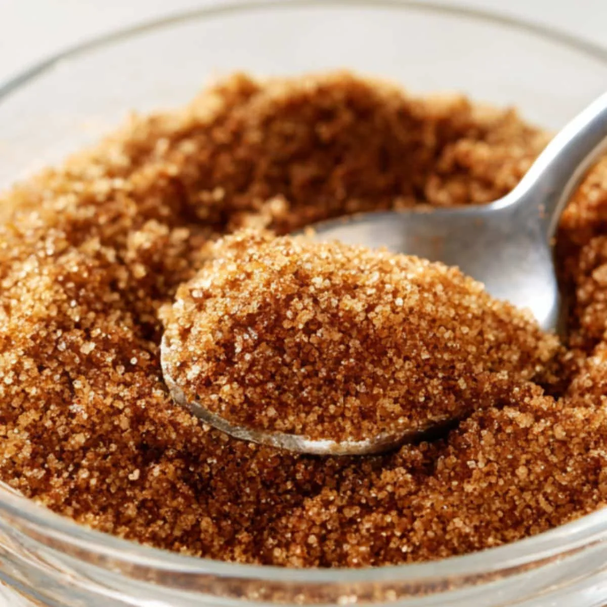 Brown sugar and cinnamon mixture in a bowl for pop tart filling	