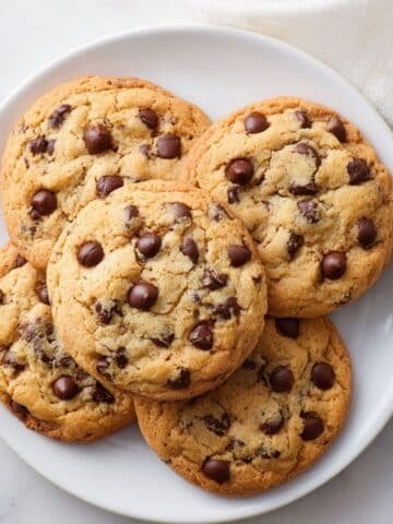 Freshly baked cookies without eggs
