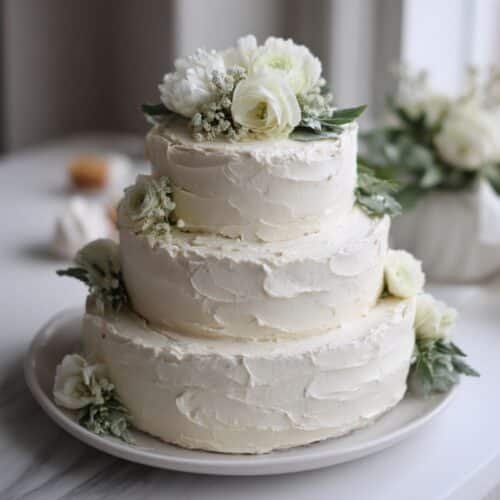 White Wedding Cake Ideas: Simple, Classic &amp; Luxury